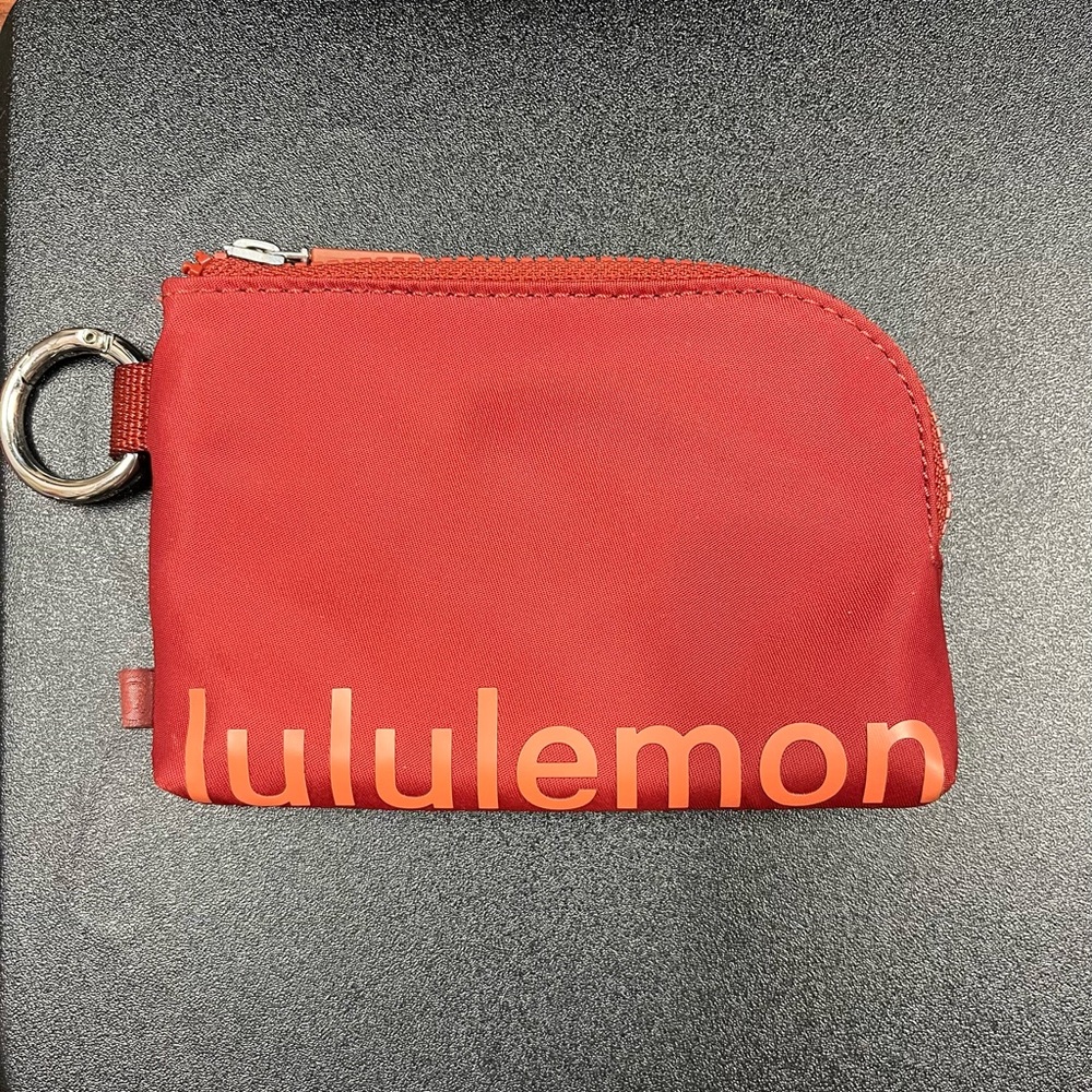 Lululemon Red Wallet
